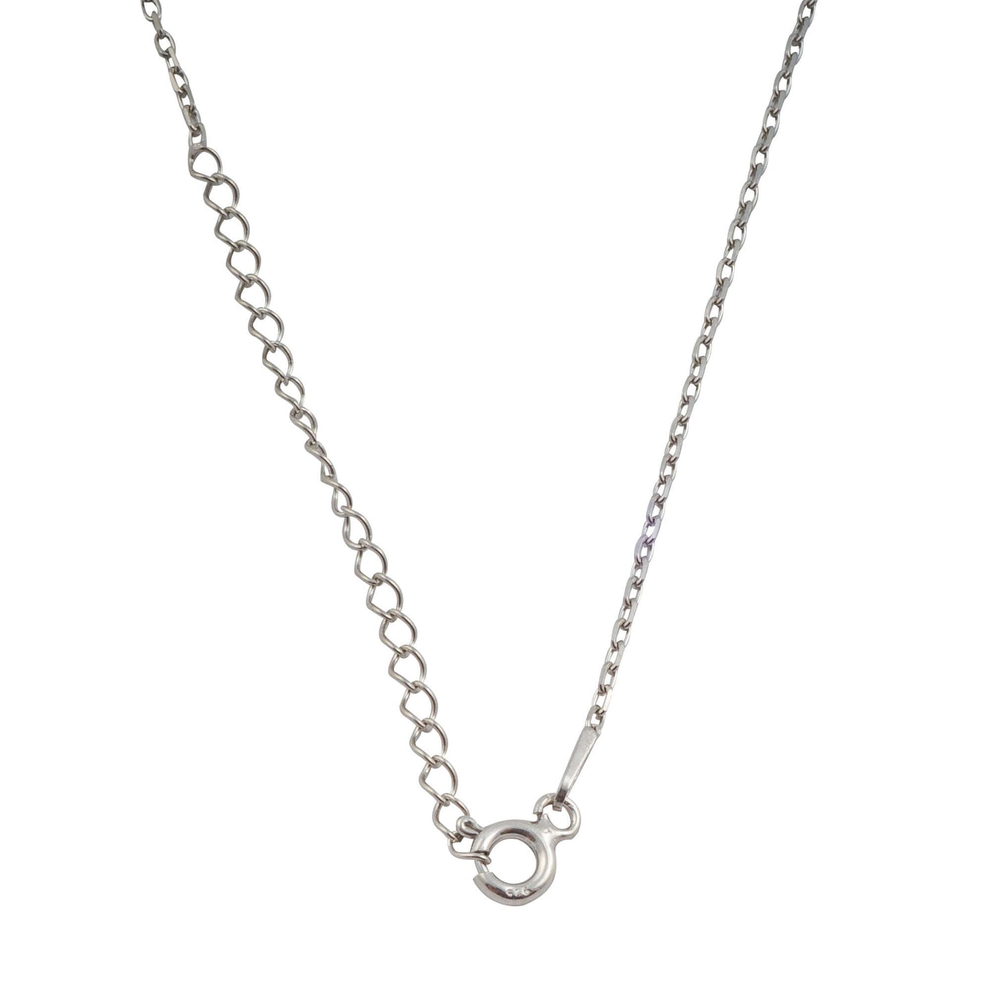 NWN I Custom Name Silver Necklace I 925 Sterling Silver I Special Font I Angel Model I Necklace For Women - Tesbih Mit Namen