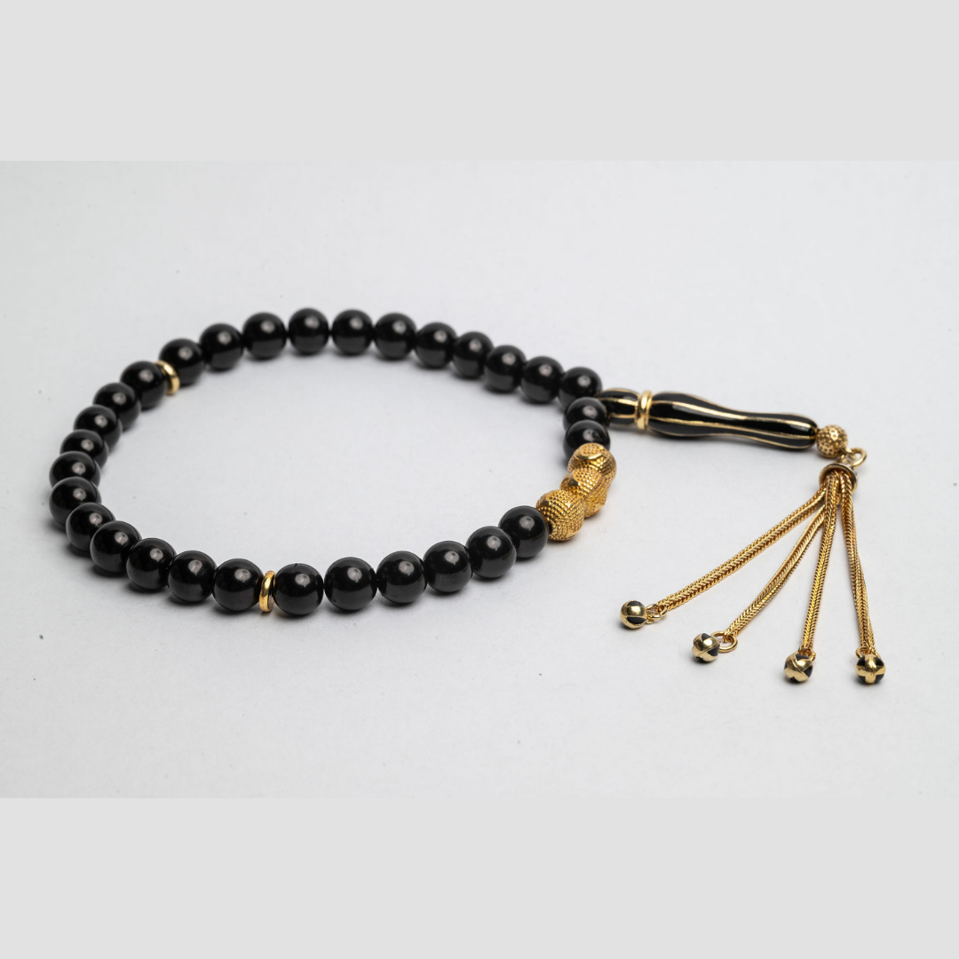 OLTU-TASBIH, minierter 925er-Silber-Imame, spezielle Quaste, Namensoption