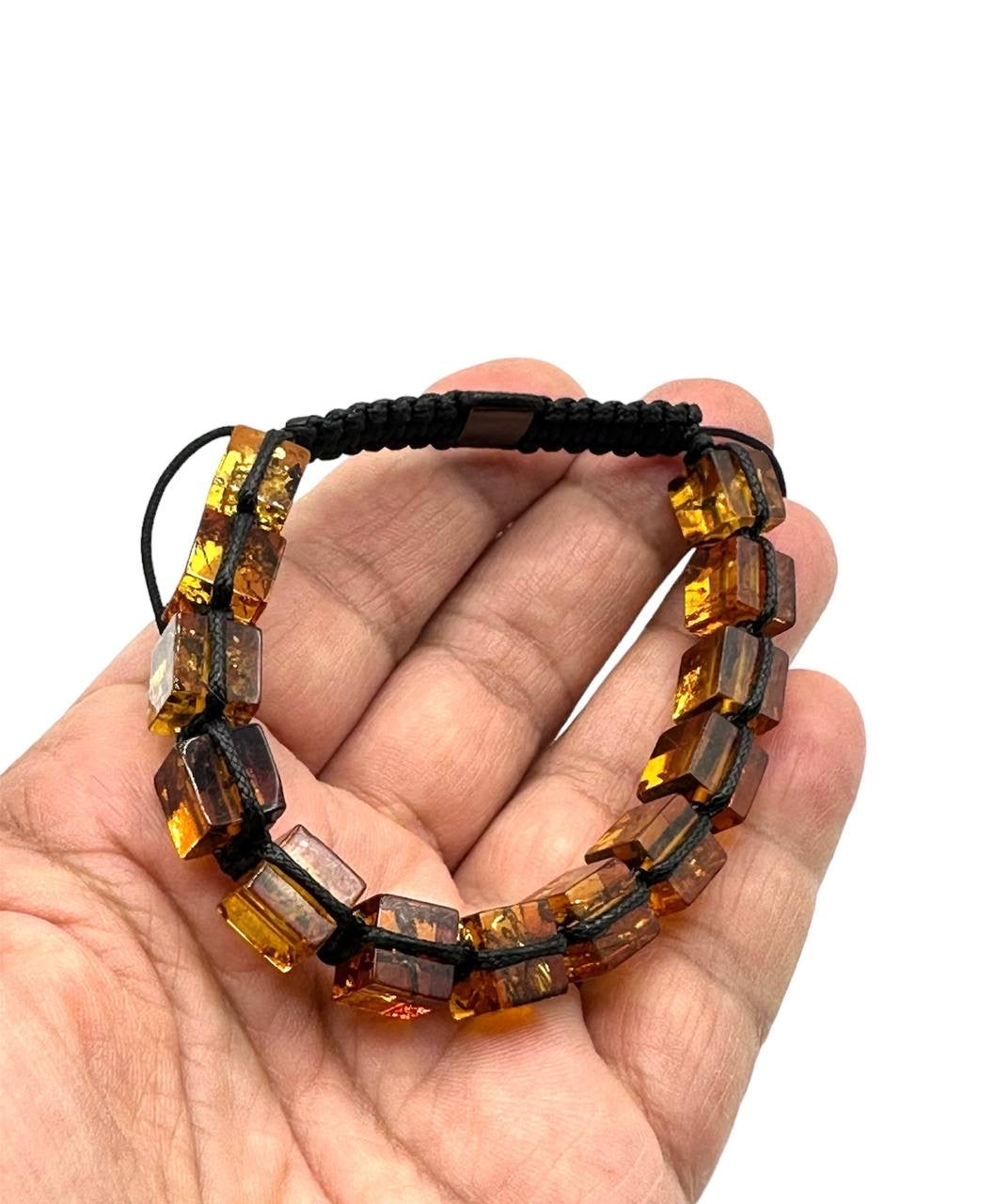 Damla Kehribar Bileklik, Hakiki Amber, Kehribar, %100 Sertifikalı Ürün
