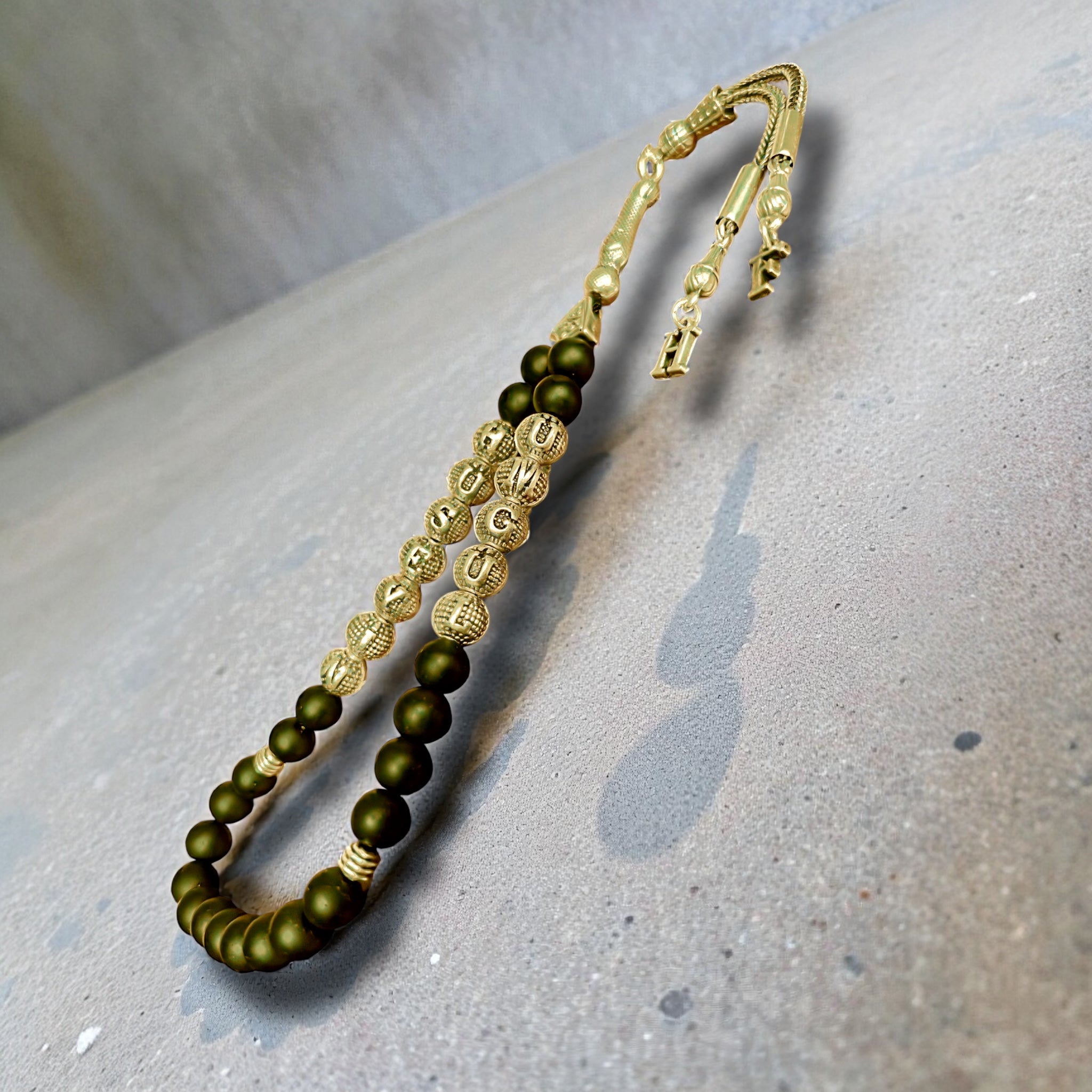 İsimli Tesbih - Gebetskette mit Namen - Personalisiert mit Wunschnamen