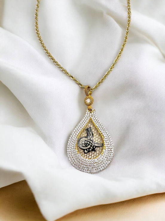 TMN, 925 Ayar Gümüş Kolye, 14 ayar Altinkaplama