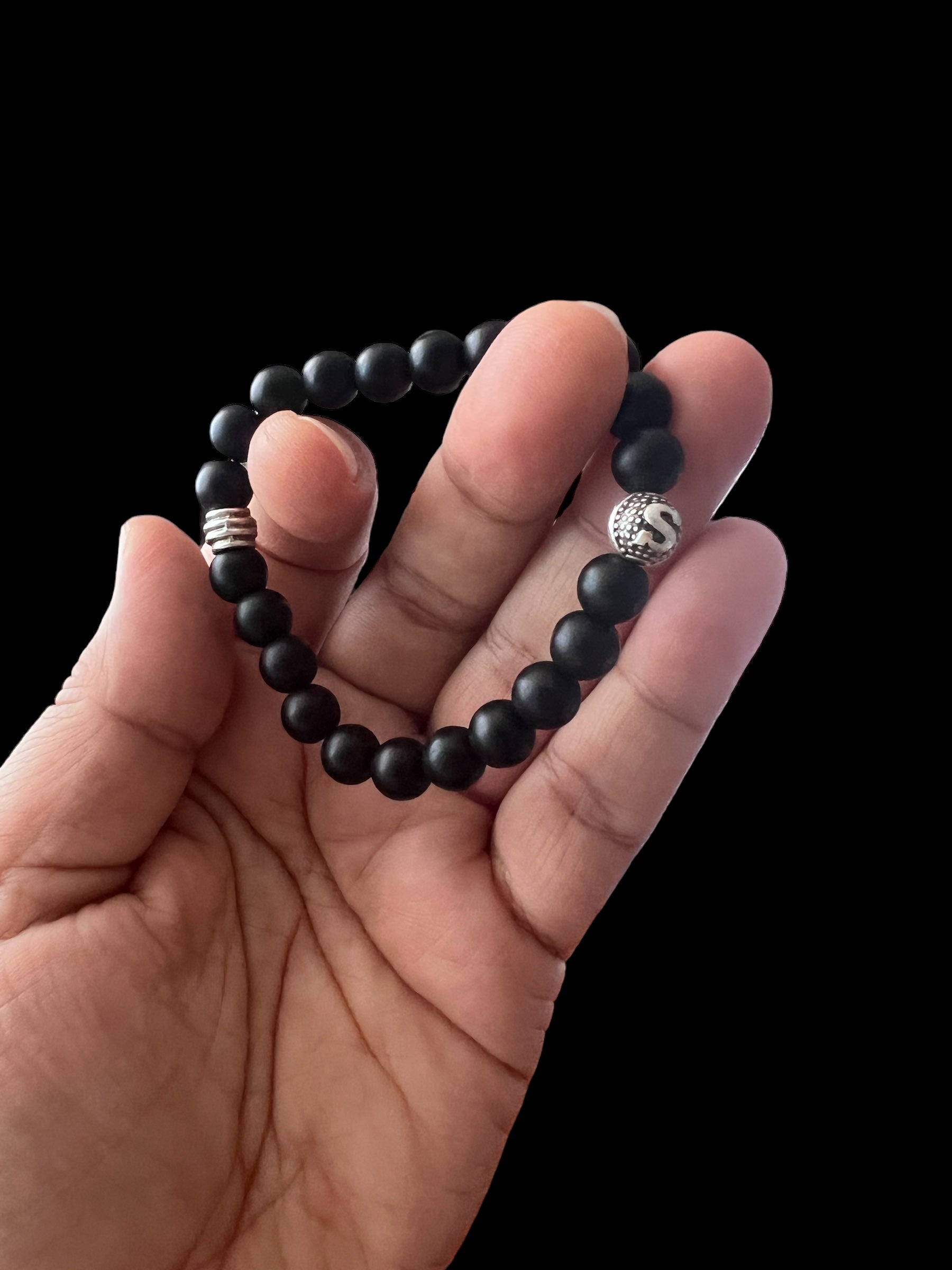 2-Teiliges Armband Set - Echt Leder Armband & Perlenarmband