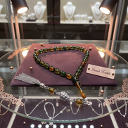 TMN I Ateş Kehribar I 925 Ayar Hakiki Gümüş Püskül - Koleksiyonluk Ürün