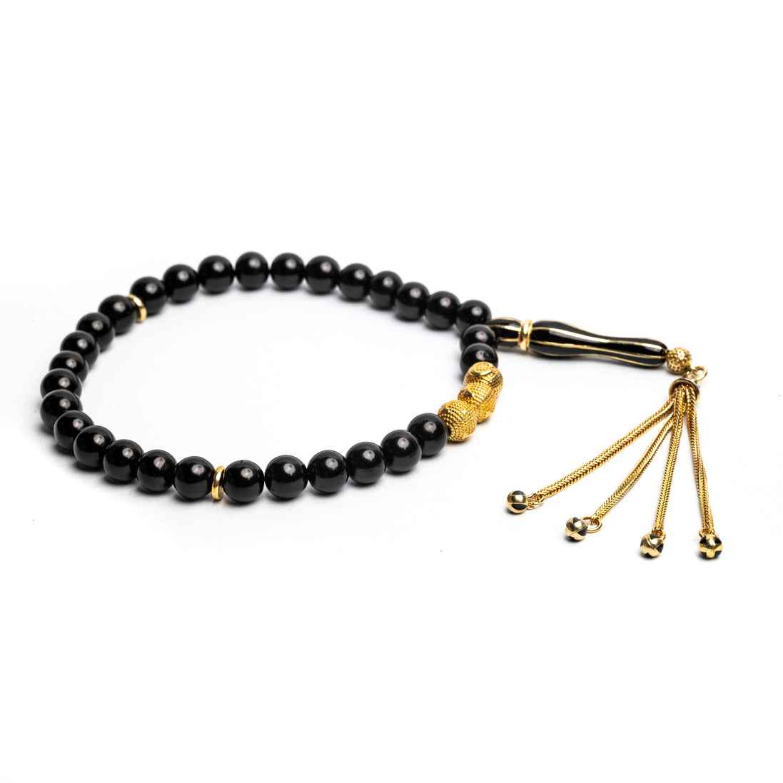 OLTU-TASBIH, minierter 925er-Silber-Imame, spezielle Quaste, Namensoption