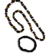 Damla Kehribar Set, Kolye & Bileklik, 100 % Sertifikali Hakiki Amber Kehribar Ürün