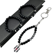 İsimli Anahtarlık, Schlüsselanhânger personalisiert mit Namen, Komplettes Geschenkset mit 2 Armbândern