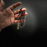 Altın Nefes - 925 Ayar Hakiki Gümüş - 14 Ayar Altınkaplama - Lüks Tesbih