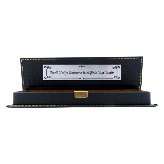 TMN I Isimli Tesbih + gratis Armband- Gebetskette mit Namen - Box mit Gravur - Anhänger wählbar