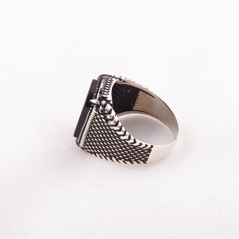 TMN I Tesbih Seti I 925 Ayar Gümüş Yüzük Ve Tesbih - GEBETSKETTE Anhänger Wählbar MIT 925er Echt Silber RING - GESCHENKSET