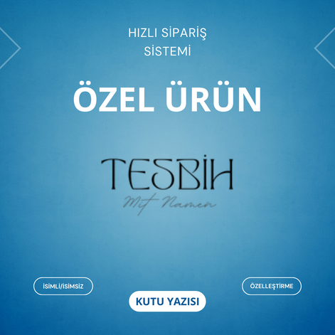 Özel Ürün Modeli  I Hızlı Sipariş Sistemi I  Size Özel Ürün Sistemi