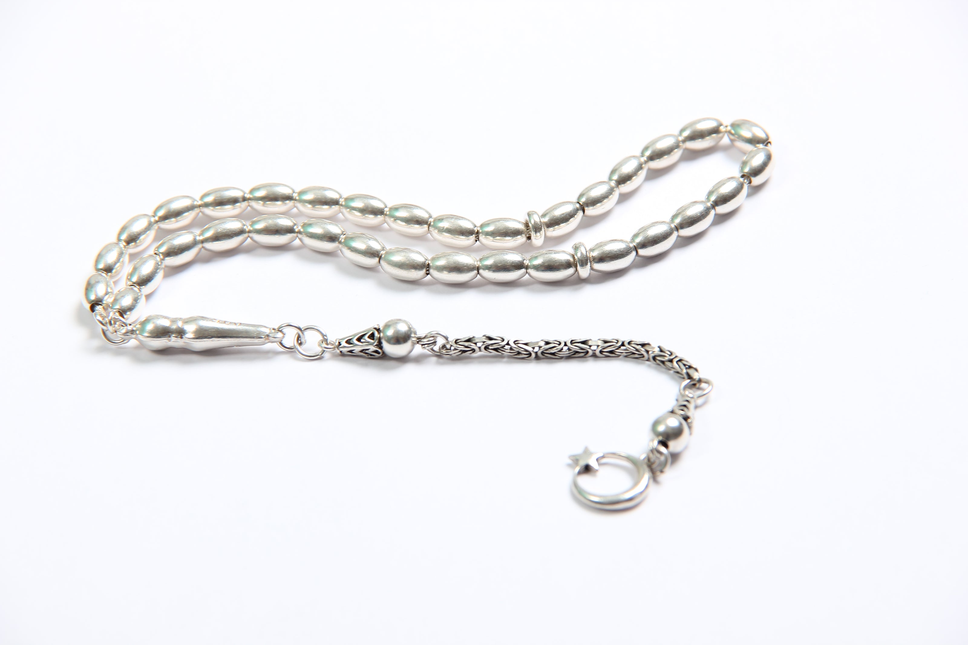 TMN, Gümüş Ayyıldız Tesbih 925 Ayar