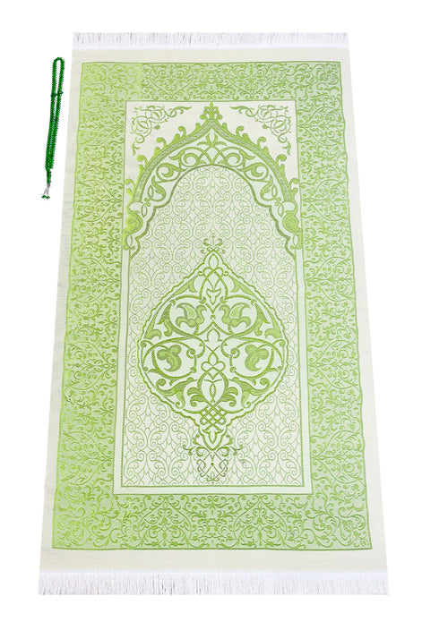 TAFT Stoff muslimische Geschenke Gebetsteppich & Samtbezogene Yaseen Sura Taschenformat Buch & Kristall Gebetskette Set mit Kraft Box islamische Ramadan Eid Geschenke, Gastgeschenke - Tesbih Mit Namen