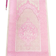 TMN I Pembe Seccade Seti I Tesbih ve Yasin Set I Özel Kutulu - Tesbih Mit Namen