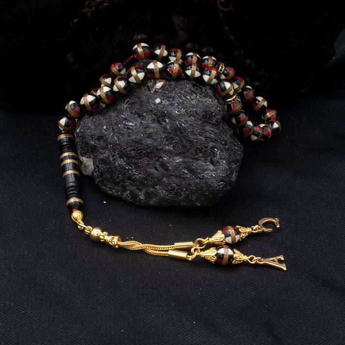 TMN I Kuka Tesbih Modeli I Püskül Harf Seçeneği - Tesbih Mit Namen