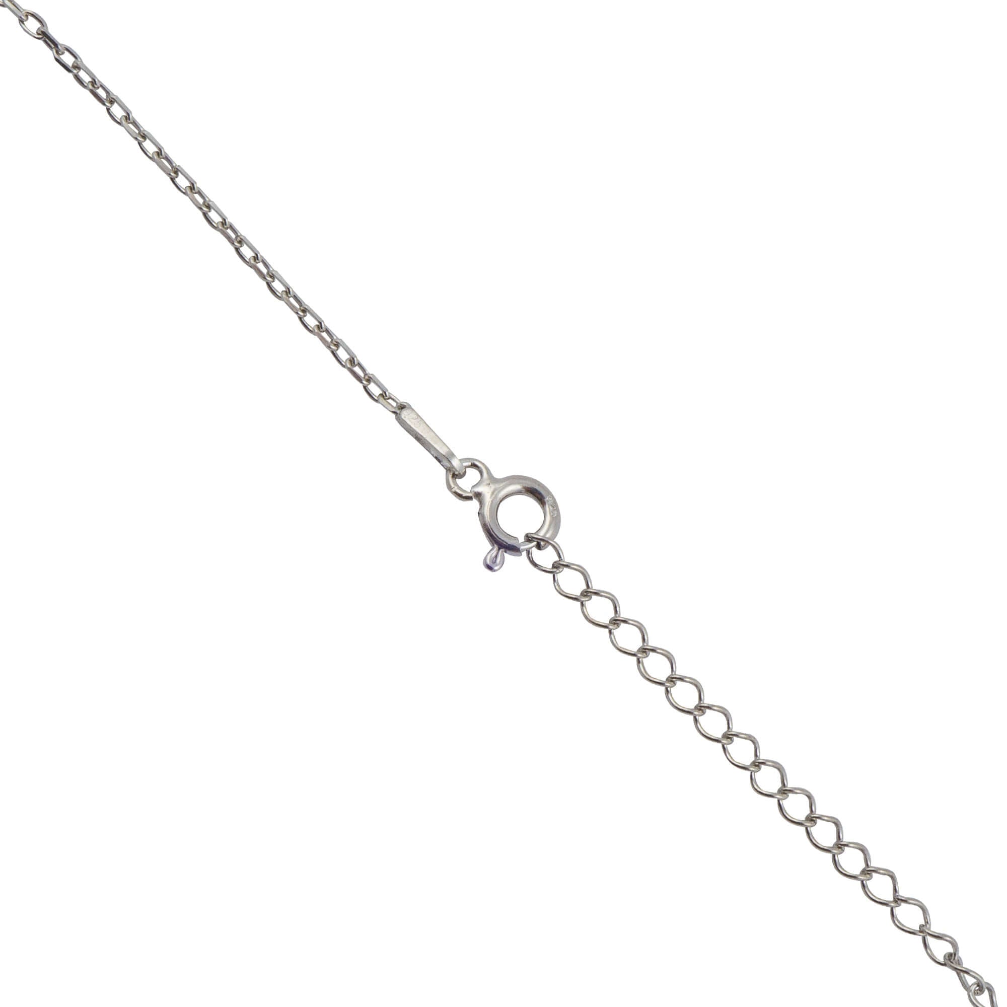 NWN I Custom Name Silver Necklace I 925 Sterling Silver I Special Font I Angel Model I Necklace For Women - Tesbih Mit Namen