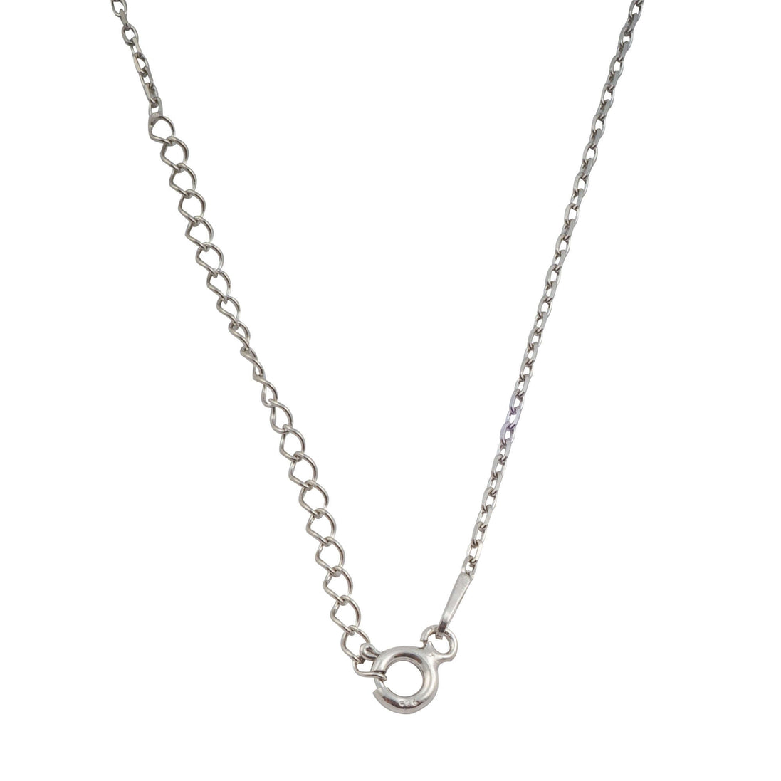 NWN I Custom Name Silver Necklace I 925 Sterling Silver I Special Font I Angel Model I Necklace For Women - Tesbih Mit Namen